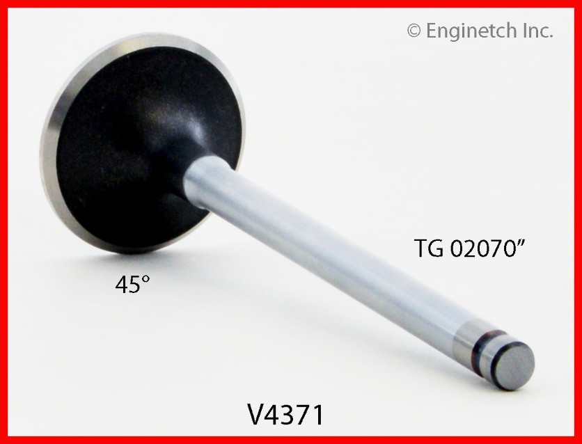 2001 GMC Sierra 2500 HD 6.0L Engine Exhaust Valve V4371 -47