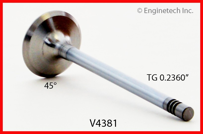 2001 Saturn L100 2.2L Engine Exhaust Valve V4381B -4