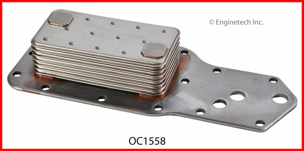 1990 Dodge D350 5.9L Engine Oil Cooler OC1558 -6