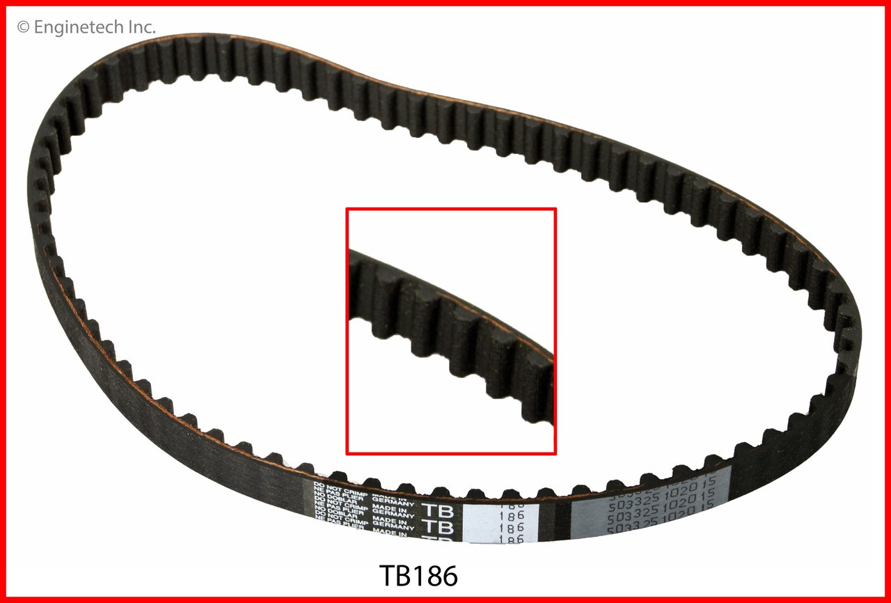 1998 Isuzu Oasis 2.3L Engine Balance Shaft Belt TB186 -30