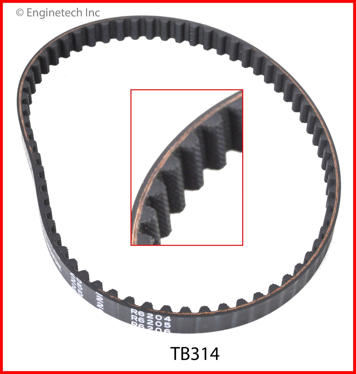 2004 Hyundai Santa Fe 2.4L Engine Balance Shaft Belt TB314 -12