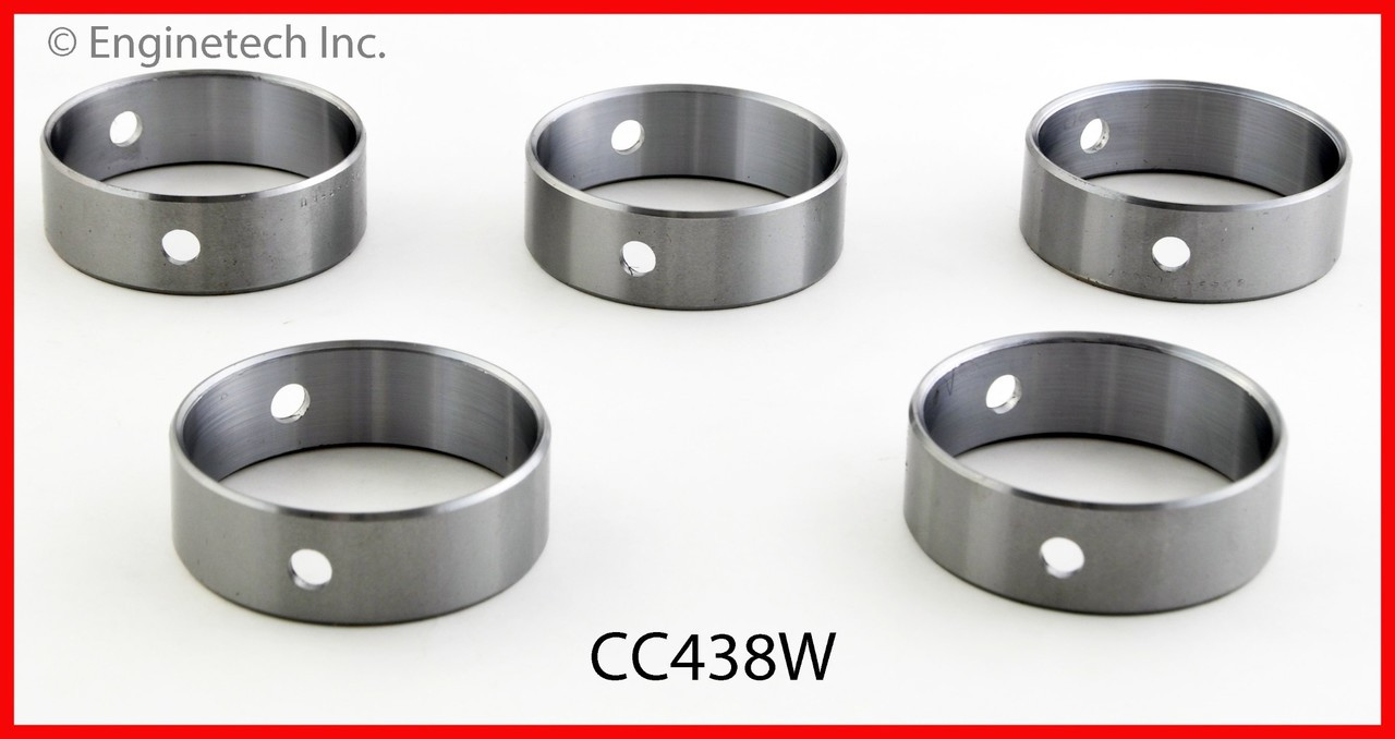 2008 Chevrolet W3500 Tiltmaster 6.0L Engine Camshaft Bearing Set CC438W -38