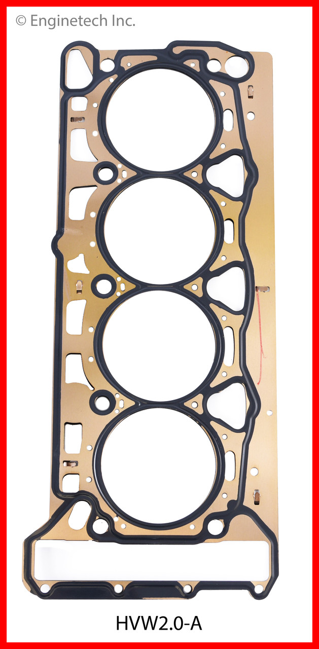 2012 Audi A3 Quattro 2.0L Engine Cylinder Head Gasket HVW2.0-A -64