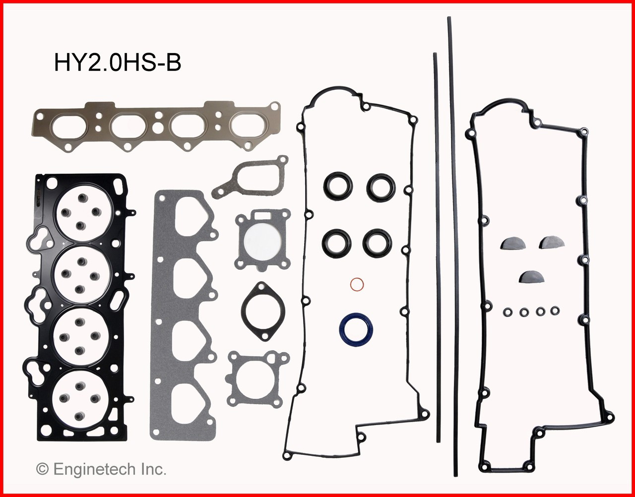 2002 Hyundai Elantra 2.0L Engine Gasket Set HY2.0K-1 -2