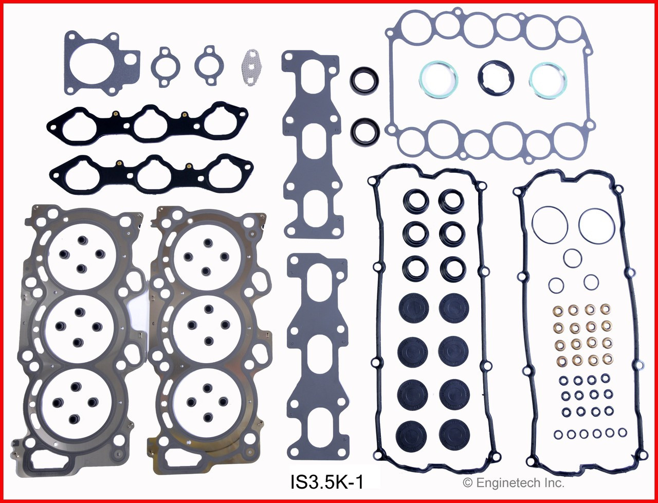 1998 Isuzu Rodeo 3.2L Engine Gasket Set IS3.5K-1 -4