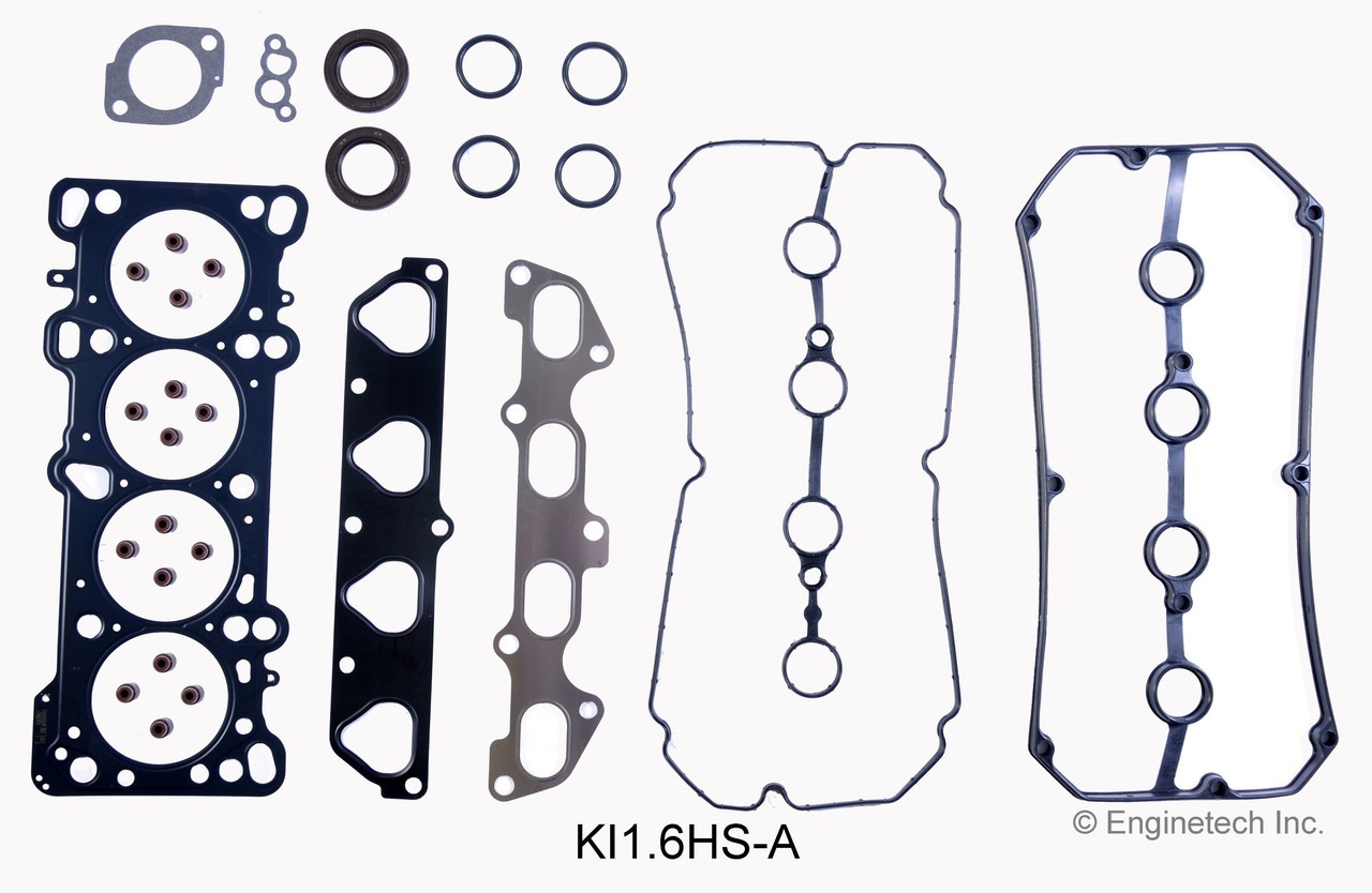 2004 Kia Rio 1.6L Engine Cylinder Head Gasket Set KI1.6HS-A -2