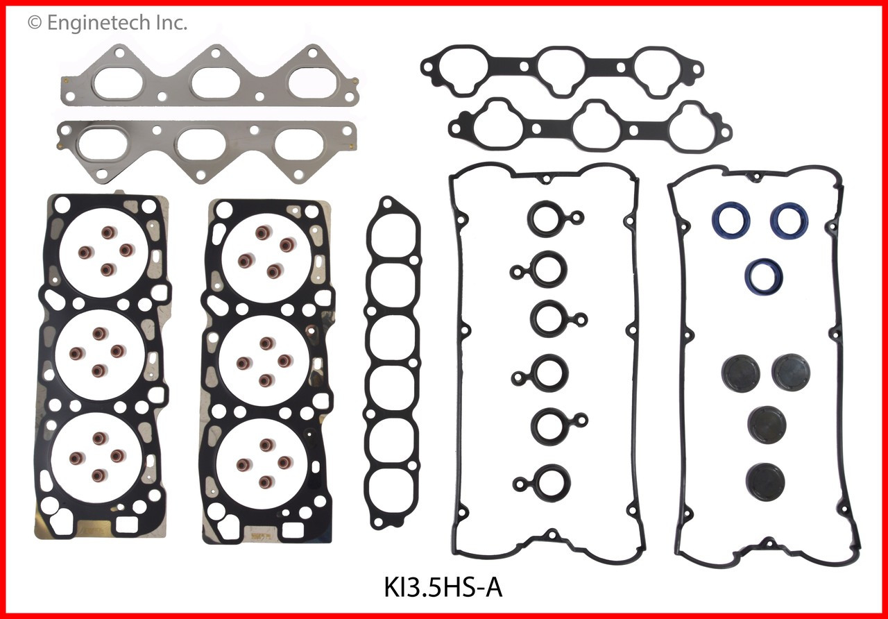 2002 Kia Sedona 3.5L Engine Cylinder Head Gasket Set KI3.5HS-A -1