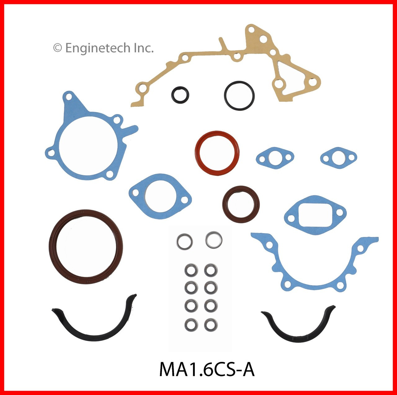1991 Mazda Protege 1.8L Engine Gasket Set MA1.8K-1 -2