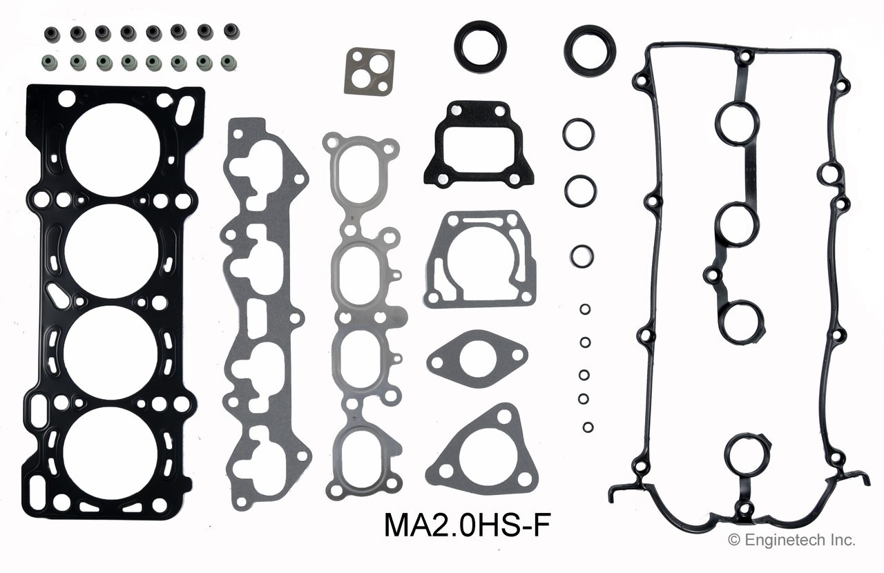 1996 Mazda 626 2.0L Engine Cylinder Head Gasket Set MA2.0HS-F -11