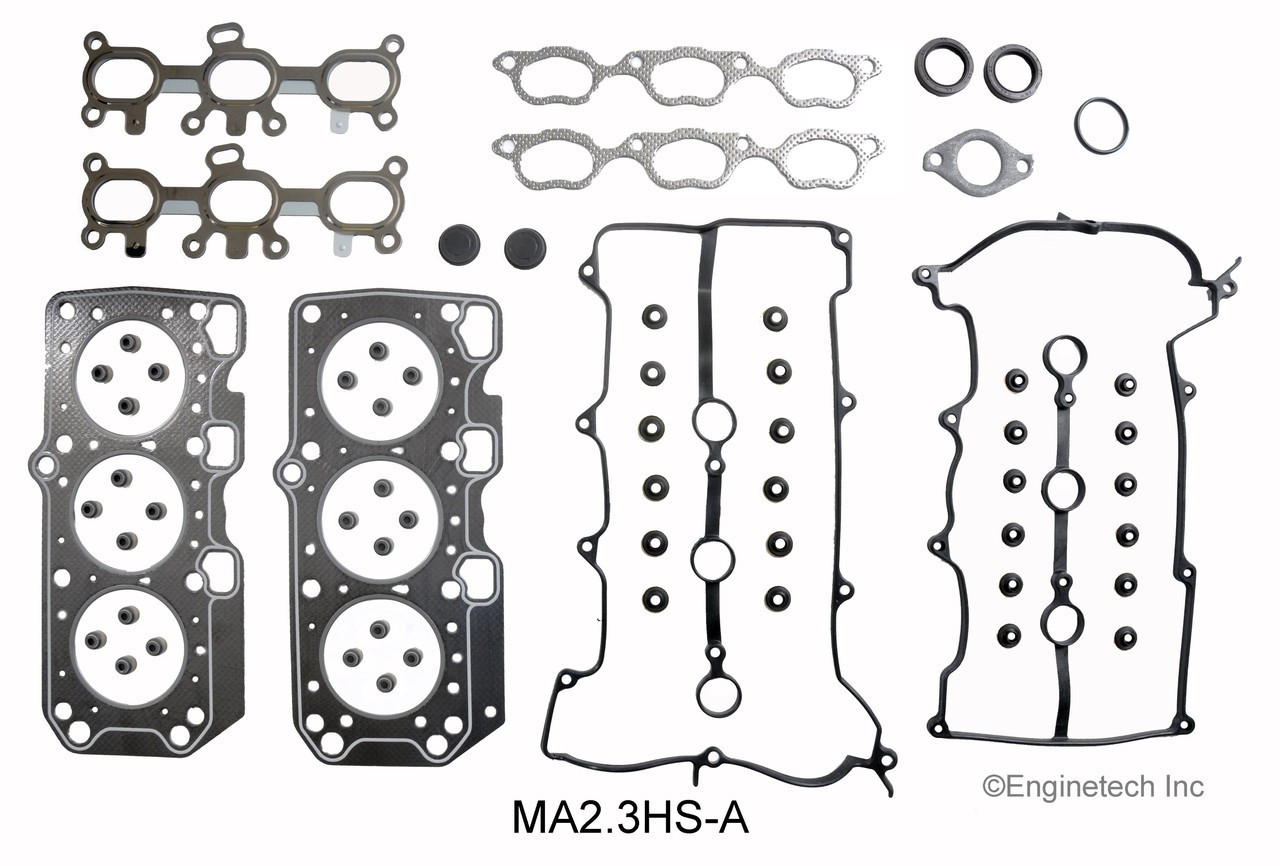 2002 Mazda Millenia 2.3L Engine Cylinder Head Gasket Set MA2.3HS-A -8