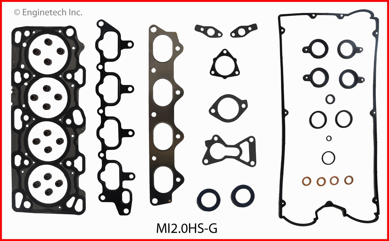 2006 Mitsubishi Lancer 2.0L Engine Cylinder Head Gasket Set MI2.0HS-G -5