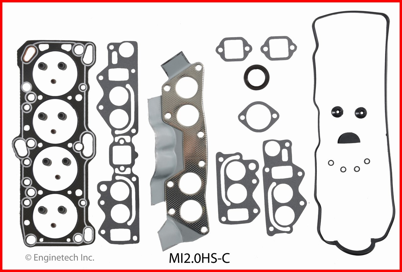1986 Mitsubishi Mighty Max 2.0L Engine Gasket Set MI2.0K-4 -17