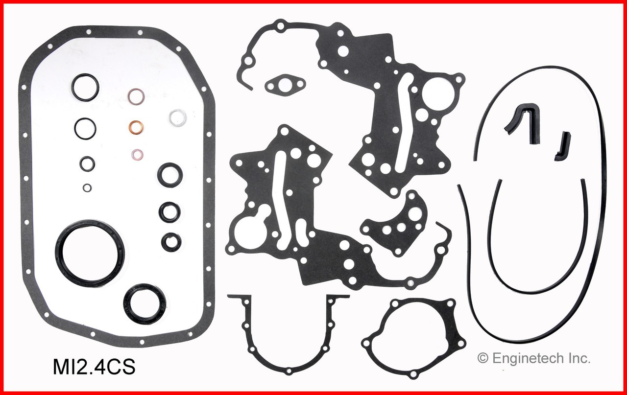 1991 Dodge Ram 50 2.4L Engine Gasket Set MI2.4K-2 -12