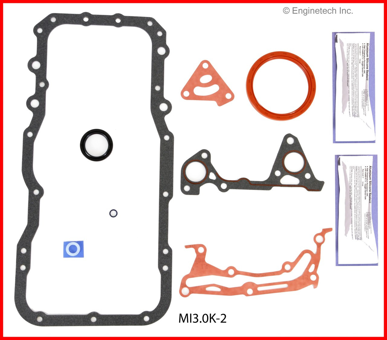 1997 Mitsubishi Montero Sport 3.0L Engine Gasket Set MI3.0K-2 -1