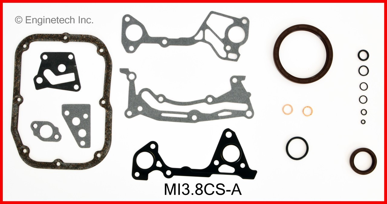 2007 Mitsubishi Eclipse 3.8L Engine Lower Gasket Set MI3.8CS-A -12