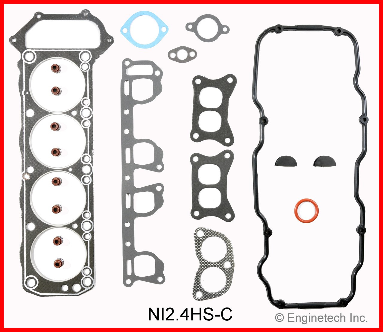 1987 Nissan Pathfinder 2.4L Engine Cylinder Head Gasket Set NI2.4HS-C -7