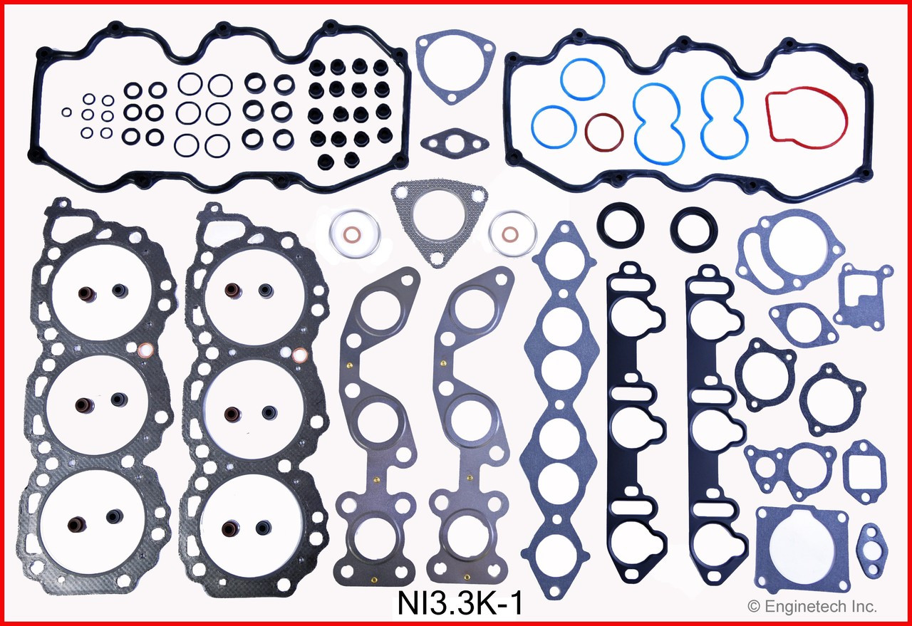 2001 Nissan Xterra 3.3L Engine Gasket Set NI3.3K-1 -20