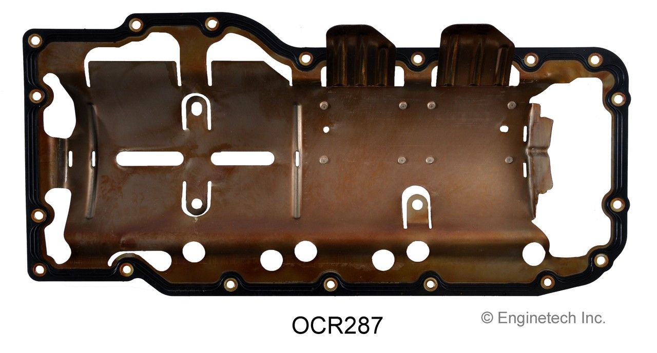 2013 Ram 1500 4.7L Engine Oil Pan Gasket OCR287 -48