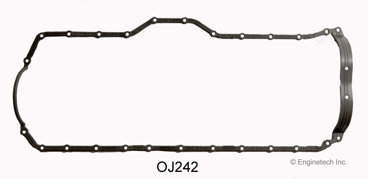 2000 Jeep Wrangler 4.0L Engine Oil Pan Gasket OJ242 -25