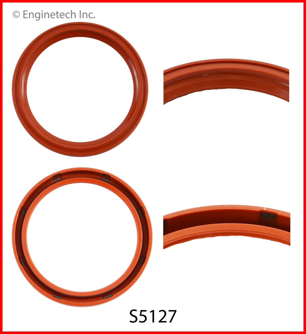 1986 Mercury Lynx 1.9L Engine Crankshaft Seal S5127 -60