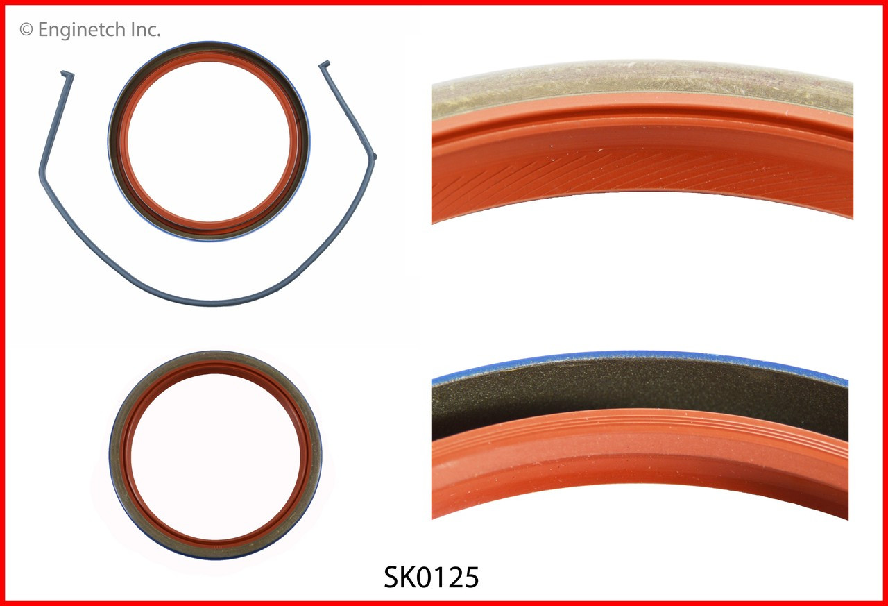 2003 Chrysler Concorde 2.7L Engine Crankshaft Seal SK0125 -25