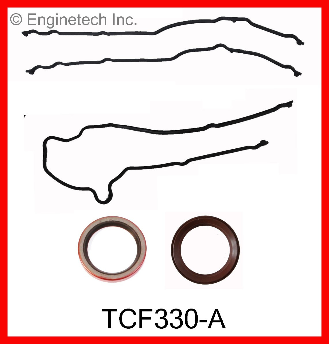 2010 Ford E-250 5.4L Engine Timing Cover Gasket Set TCF330-A -225