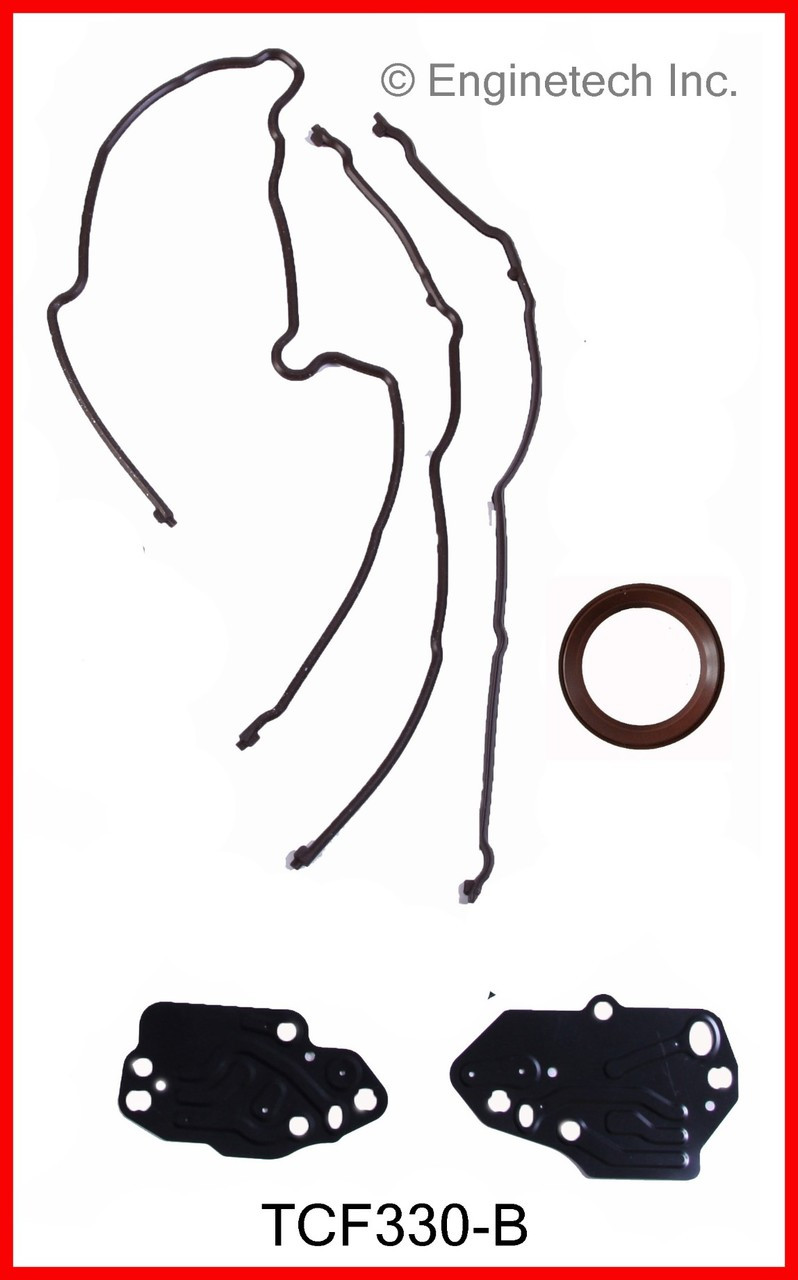 2004 Ford F-150 5.4L Engine Timing Cover Gasket Set TCF330-B -1