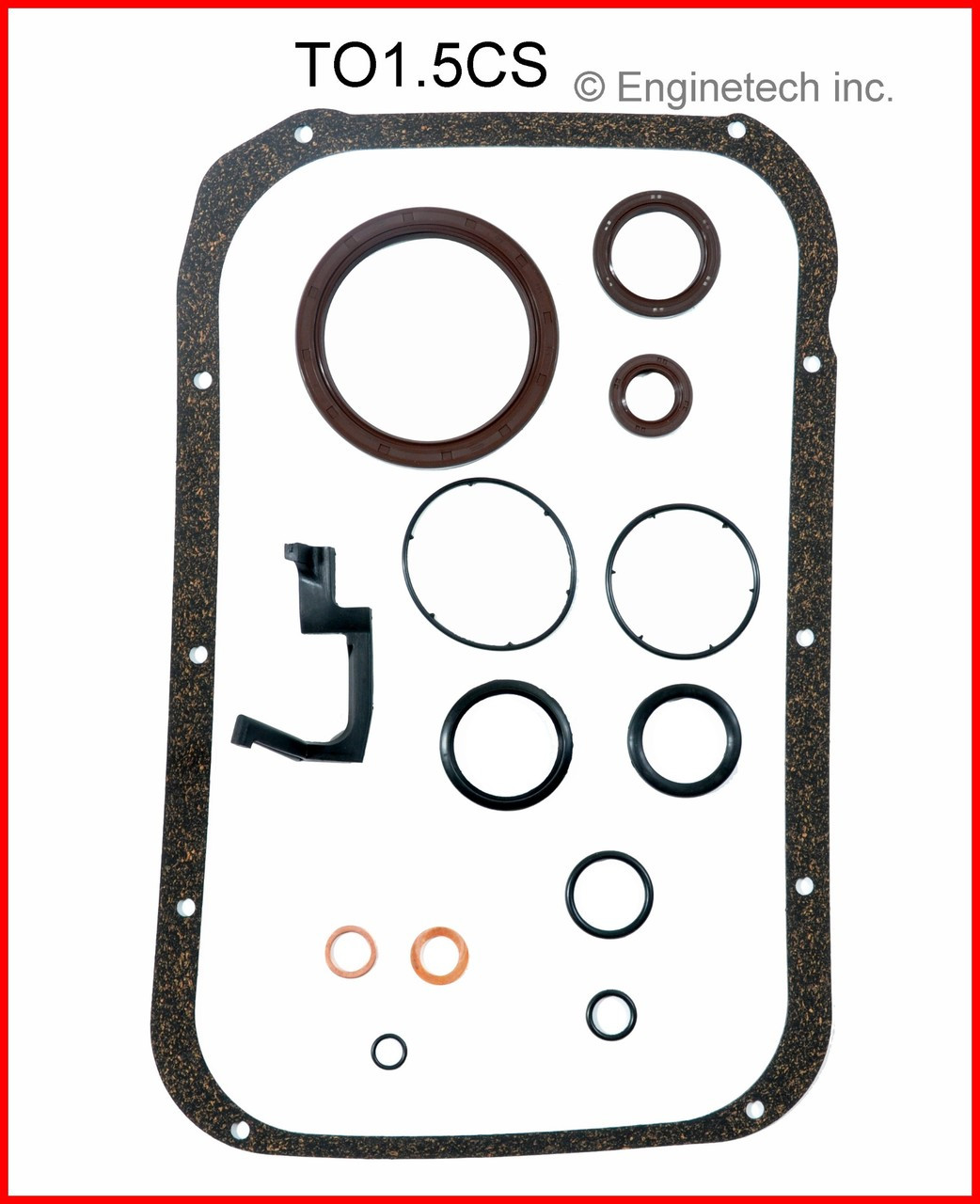 1992 Toyota Paseo 1.5L Engine Lower Gasket Set TO1.5CS -7