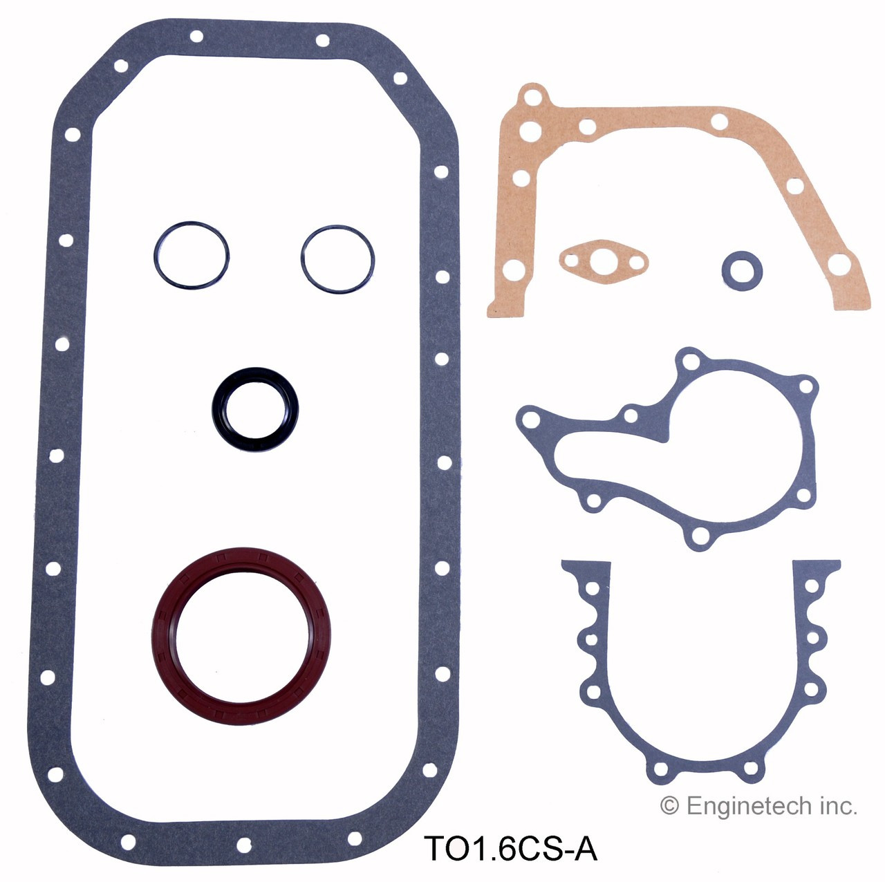 1985 Toyota Corolla 1.6L Engine Lower Gasket Set TO1.6CS-A -1