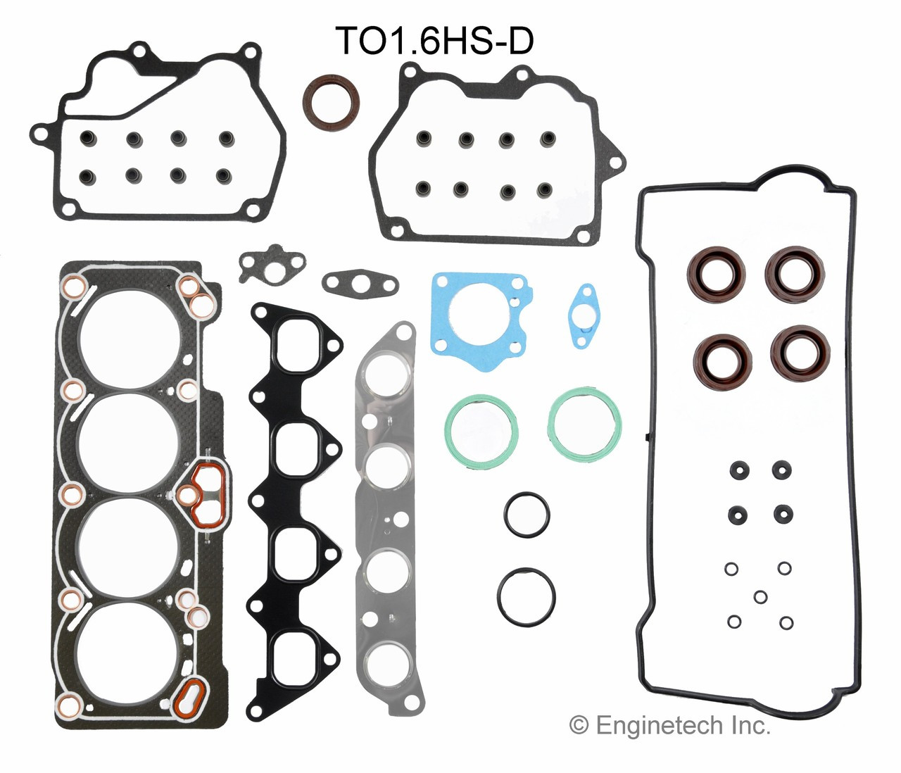 1993 Toyota Corolla 1.6L Engine Cylinder Head Gasket Set TO1.6HS-D -3