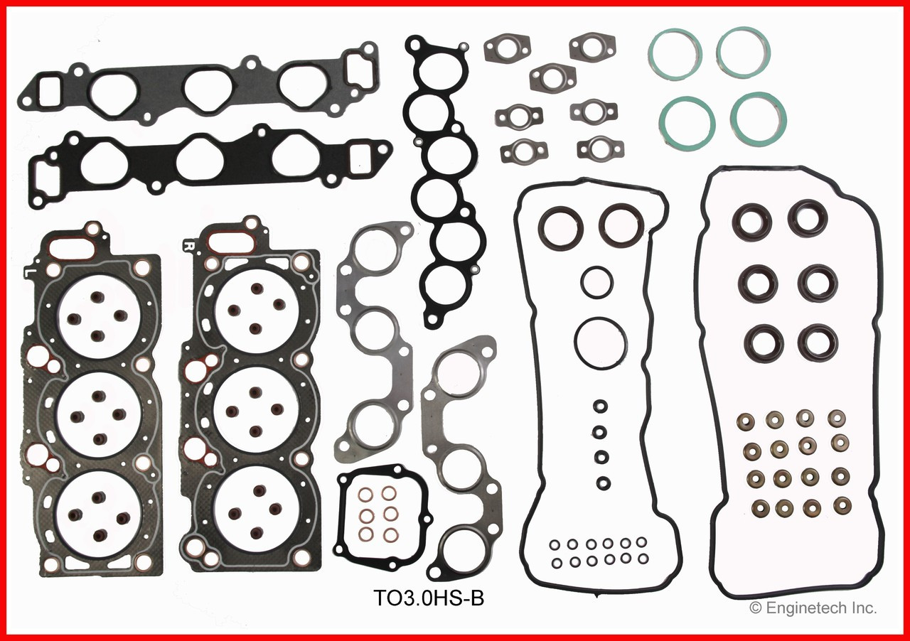 1998 Toyota Sienna 3.0L Engine Cylinder Head Gasket Set TO3.0HS-B -11