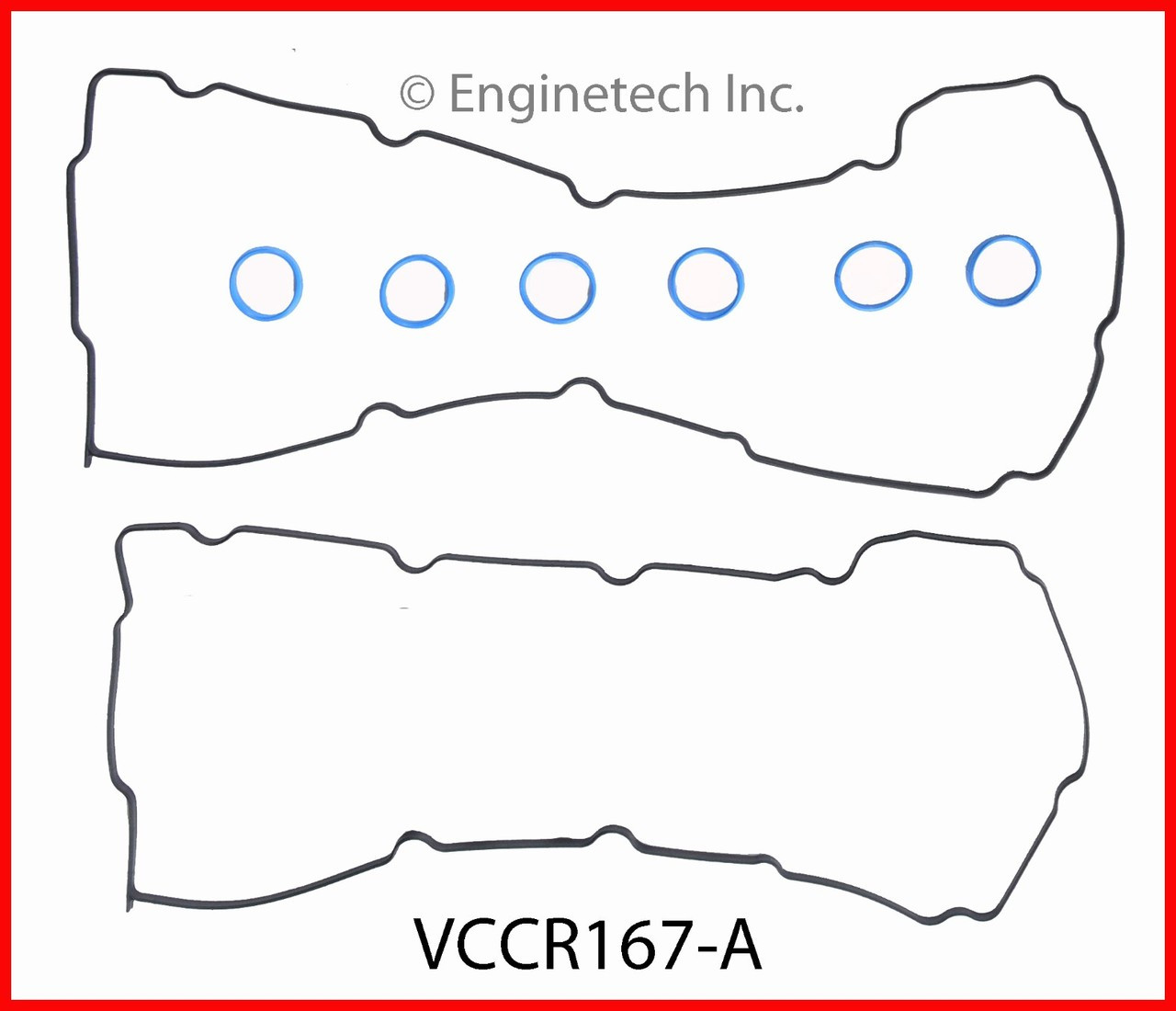 1998 Dodge Intrepid 2.7L Engine Valve Cover Gasket VCCR167-A -2