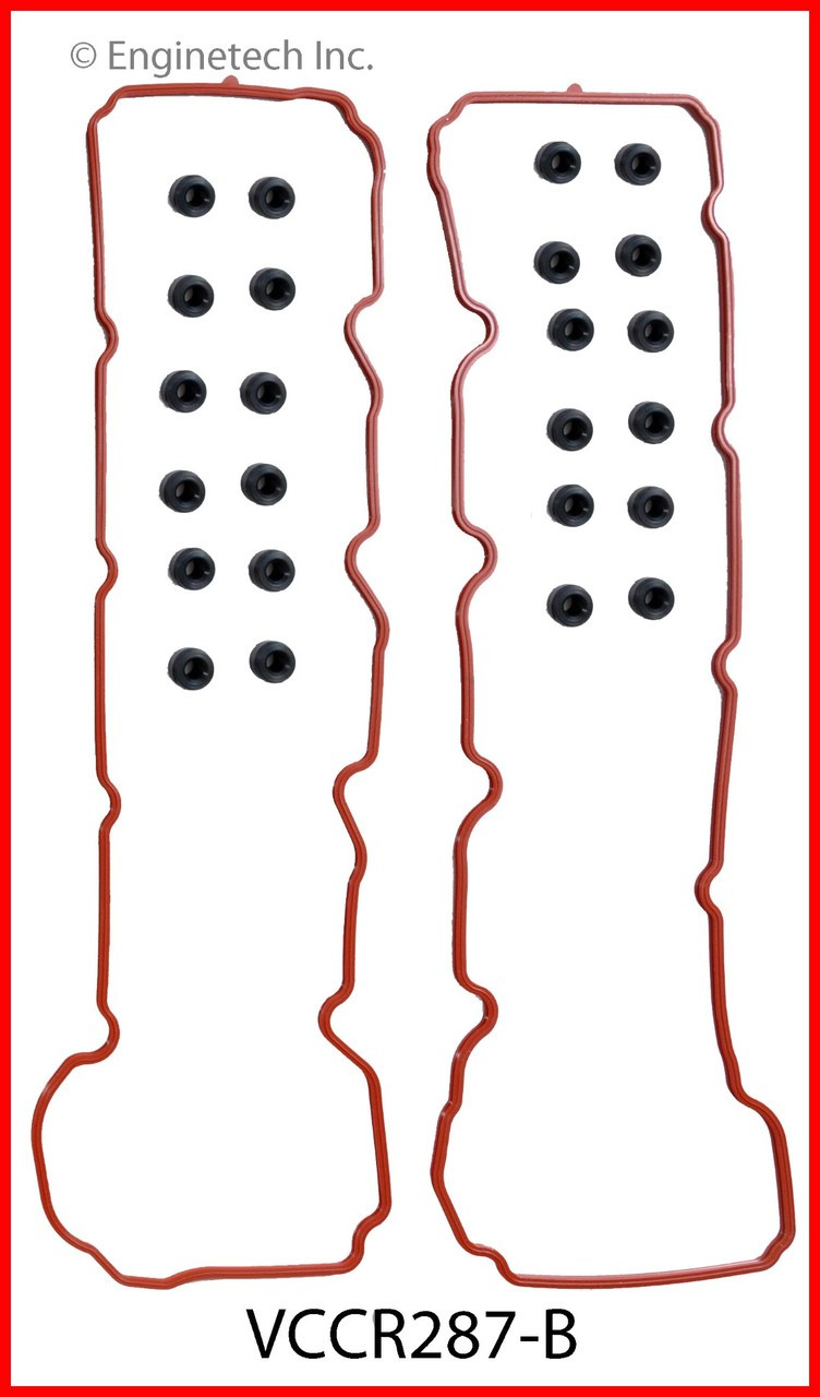 2004 Dodge Dakota 4.7L Engine Valve Cover Gasket VCCR287-B -1
