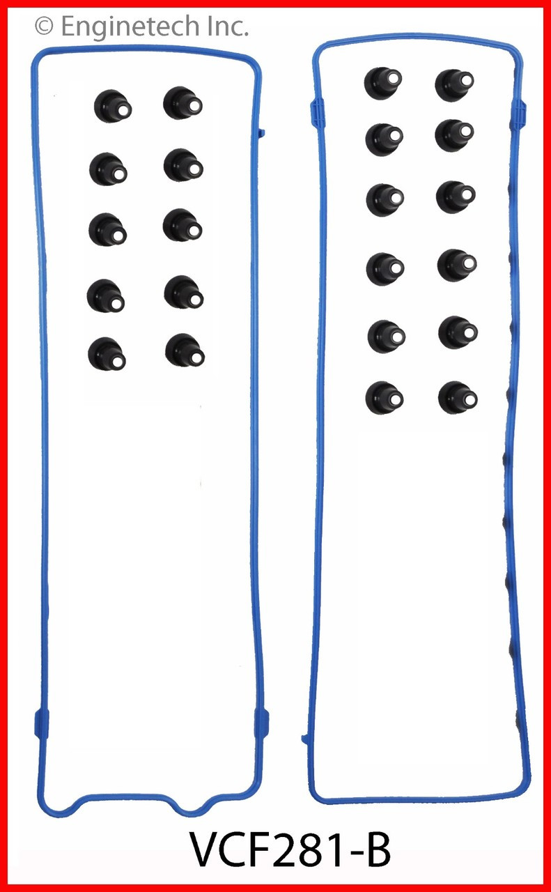 1998 Mercury Grand Marquis 4.6L Engine Valve Cover Gasket VCF281-B -54