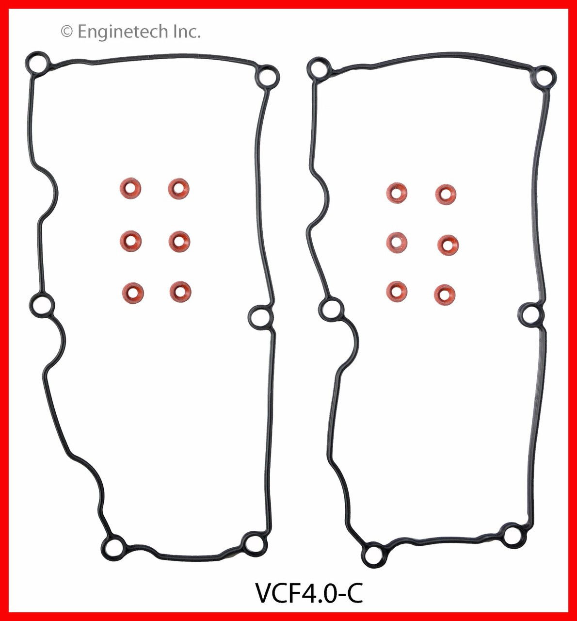 2008 Ford Mustang 4.0L Engine Valve Cover Gasket VCF4.0-C -4