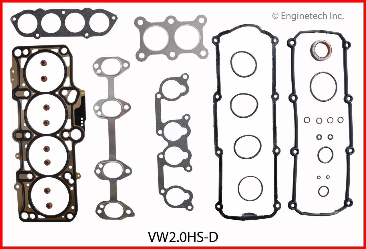 2000 Volkswagen Golf 2.0L Engine Cylinder Head Gasket Set VW2.0HS-D -9