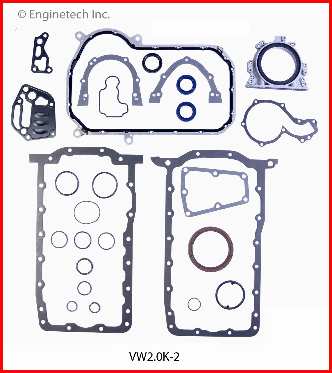 1999 Volkswagen Golf 2.0L Engine Gasket Set VW2.0K-2 -13