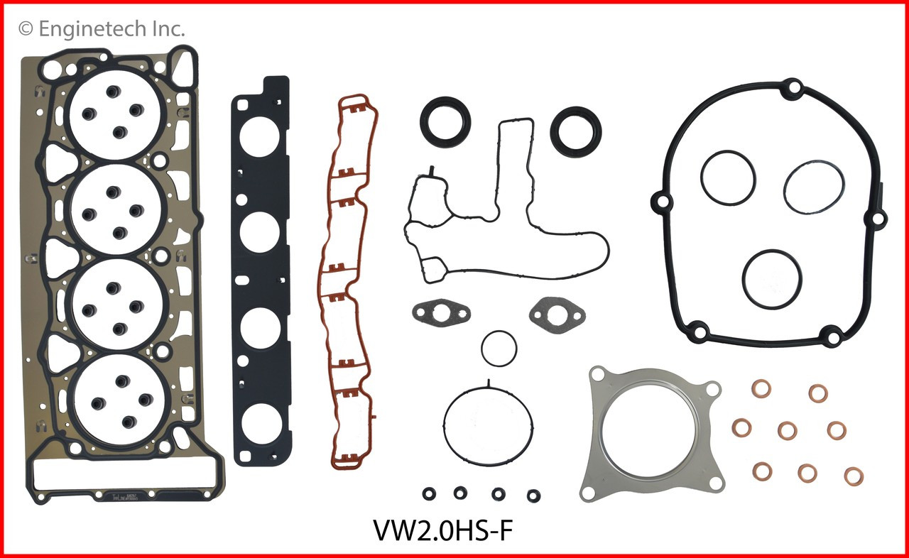 2013 Volkswagen GTI 2.0L Engine Gasket Set VW2.0K-4 -56