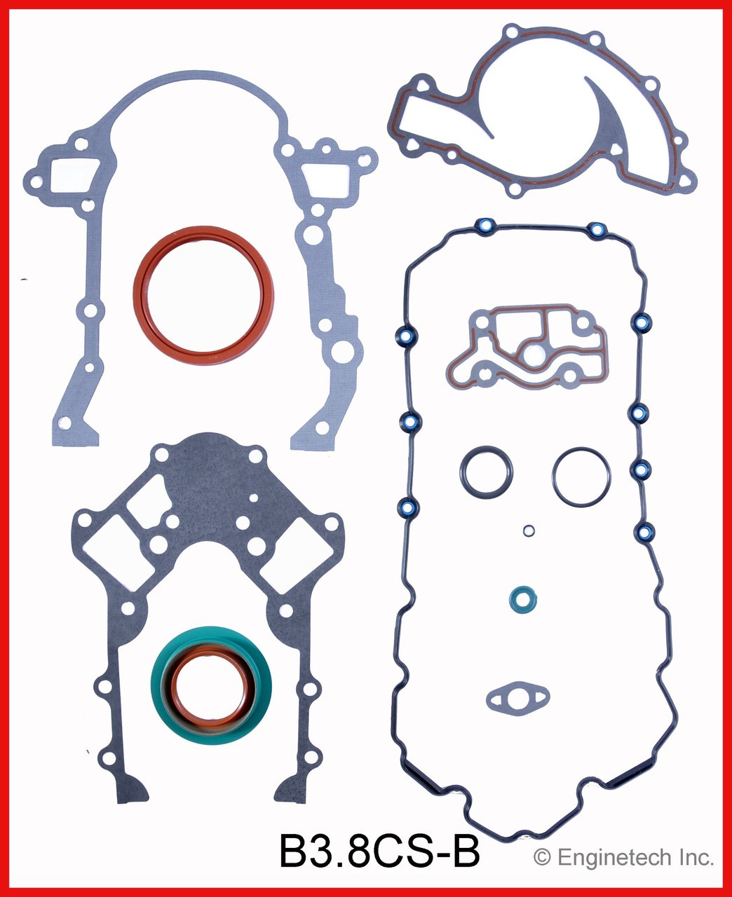 2001 Buick LeSabre 3.8L Engine Lower Gasket Set B3.8CS-B -12