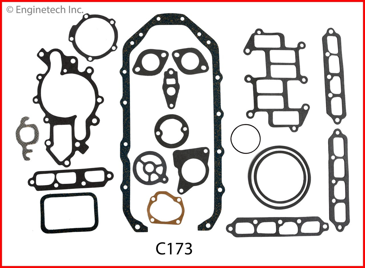 1985 Jeep Wagoneer 2.8L Engine Gasket Set C173 -77
