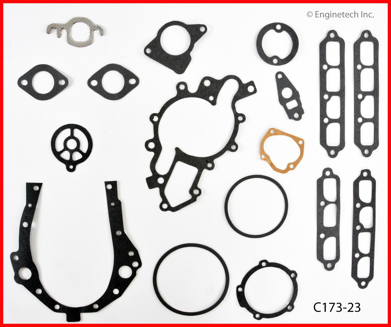 1986 Jeep Wagoneer 2.8L Engine Gasket Set C173-23 -32