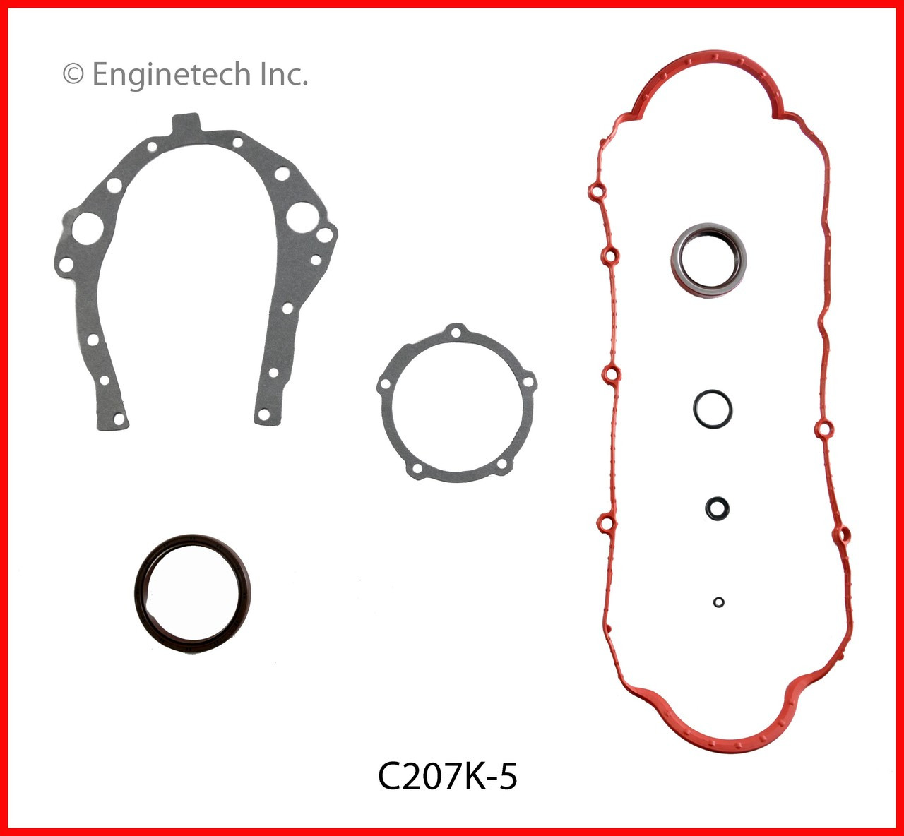 2008 Pontiac Torrent 3.4L Engine Gasket Set C207K-5 -10