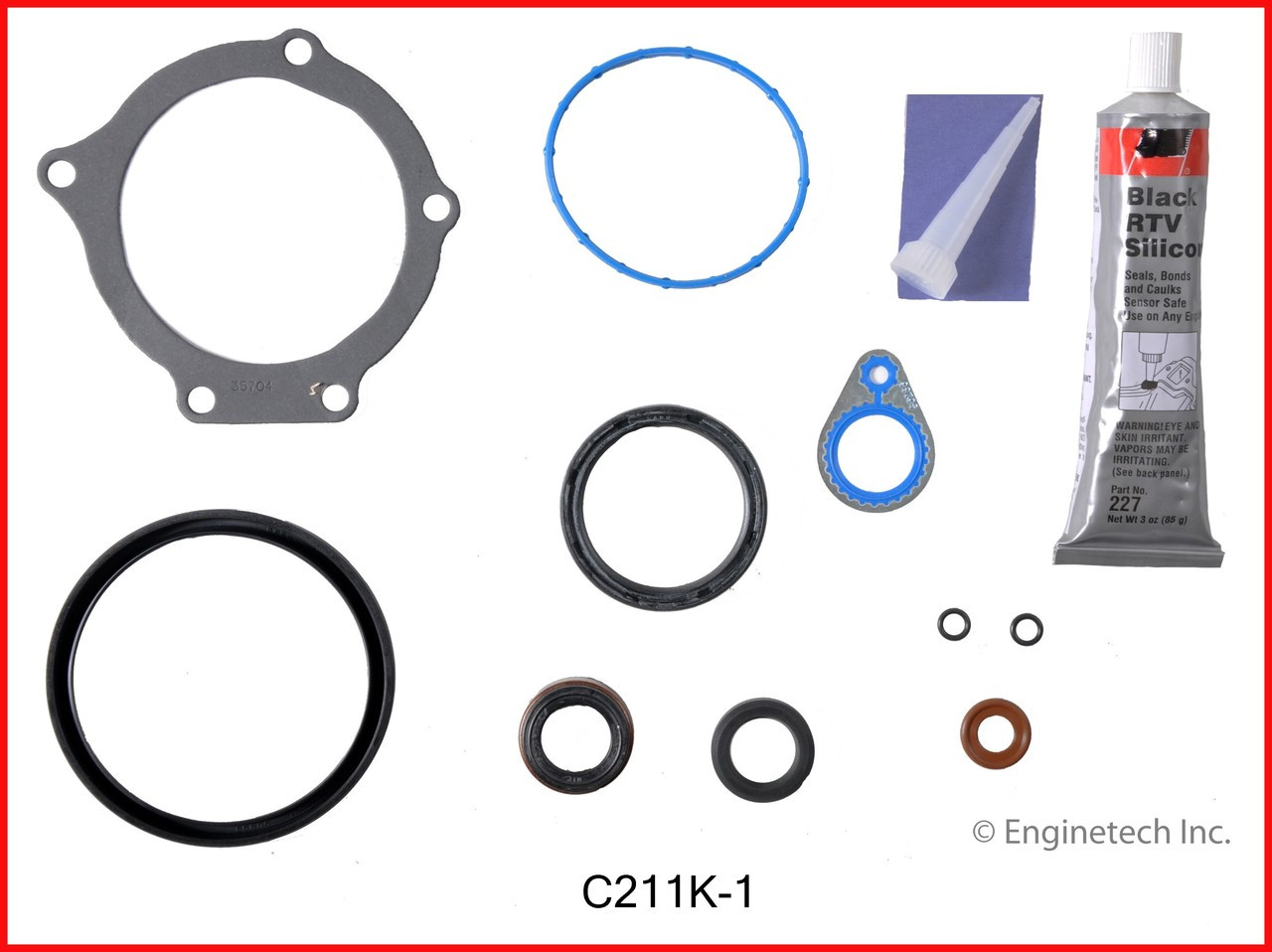 2006 Hummer H3 3.5L Engine Gasket Set C211K-1 -7