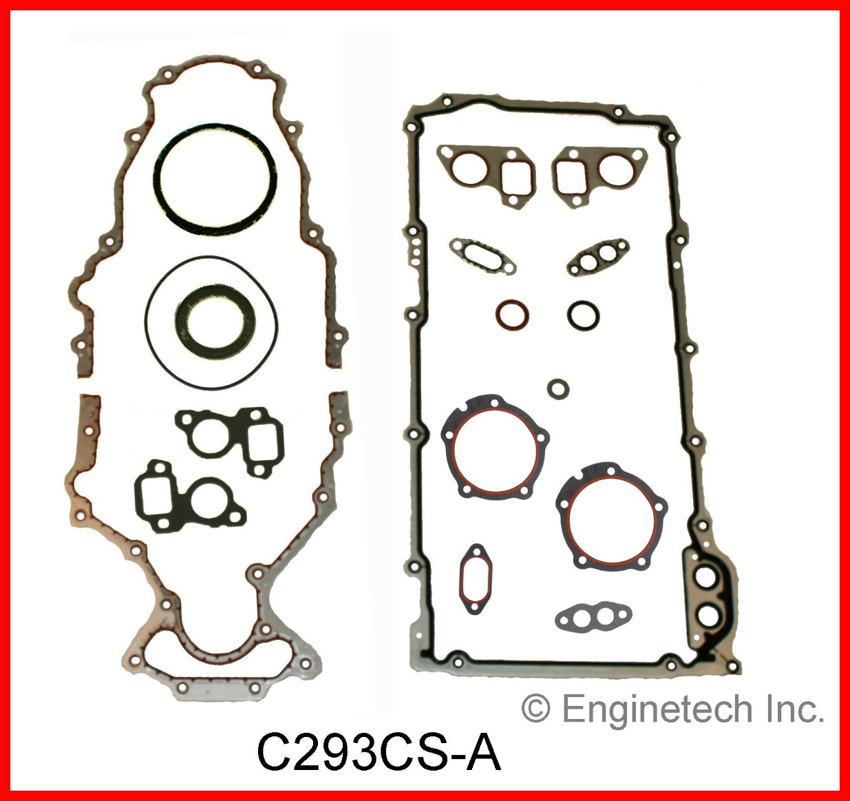 2004 Chevrolet Silverado 2500 6.0L Engine Lower Gasket Set C293CS-A -199