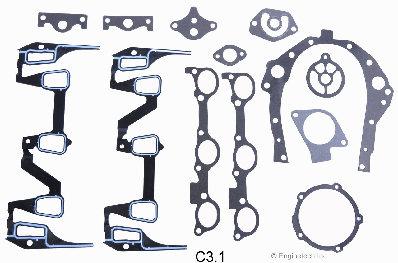 1995 Buick Skylark 3.1L Engine Gasket Set C3.1 -5
