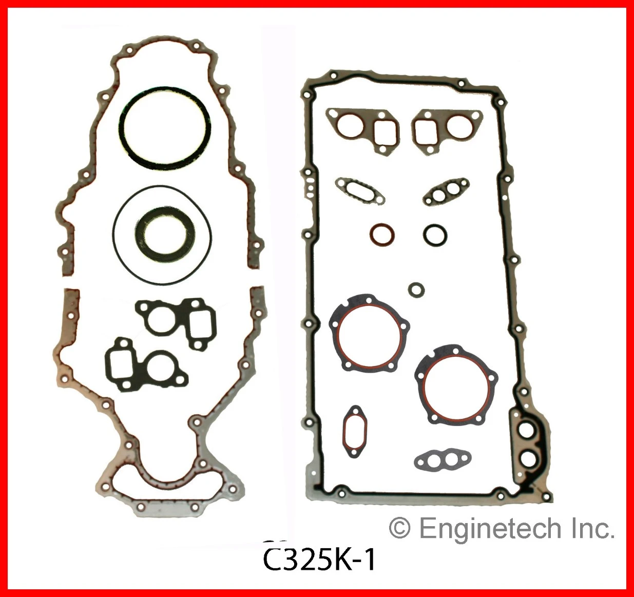 2007 Chevrolet Express 1500 5.3L Engine Gasket Set C325K-1 -166