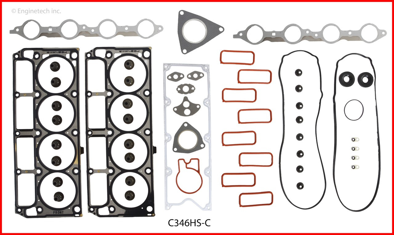 2005 Cadillac CTS 5.7L Engine Cylinder Head Gasket Set C346HS-C -5