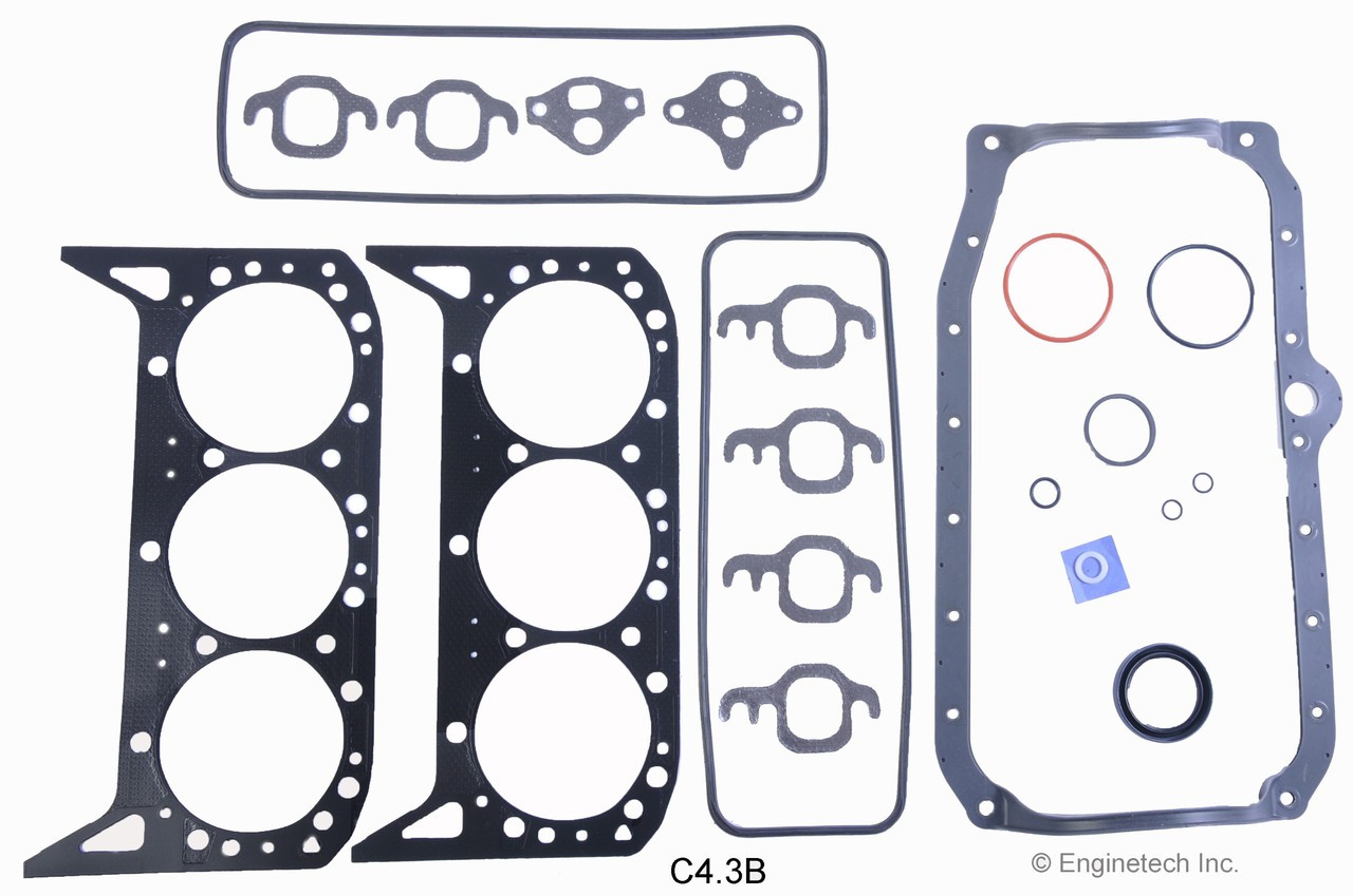 1994 Chevrolet G10 4.3L Engine Gasket Set C4.3B -5