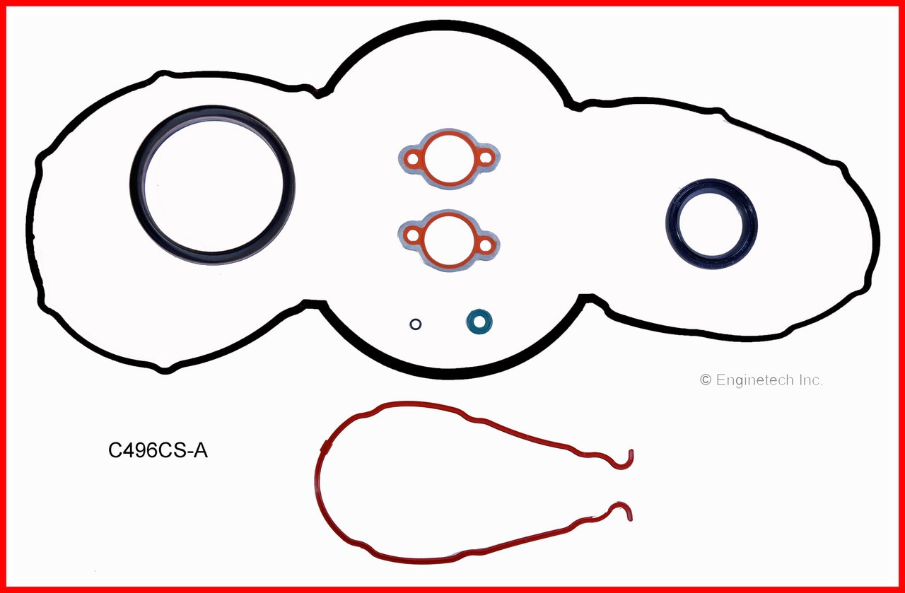 2006 GMC Sierra 3500 8.1L Engine Lower Gasket Set C496CS-A -47