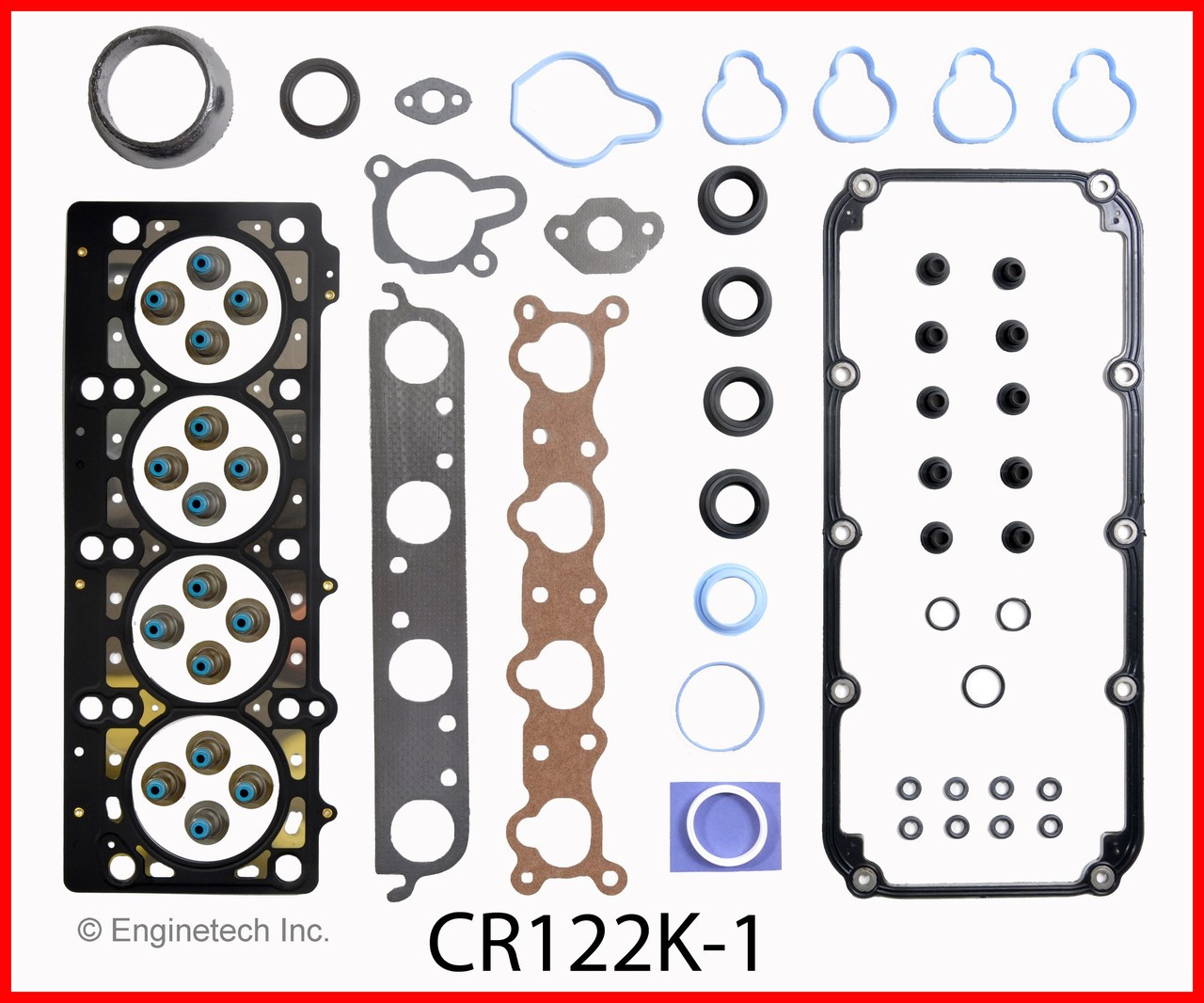 1995 Dodge Stratus 2.0L Engine Gasket Set CR122K-1 -2